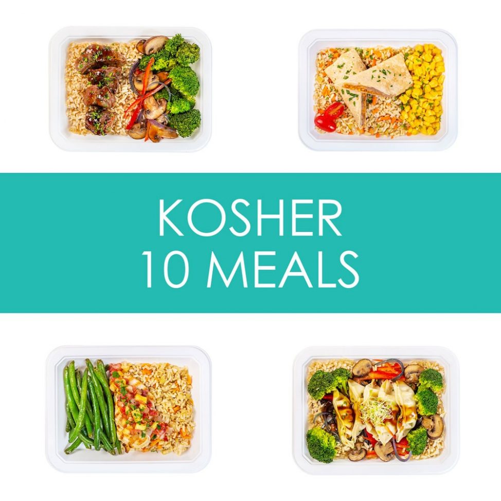 Kosher Bundle (10 Meals) Meals Kits DeliverLean CARE